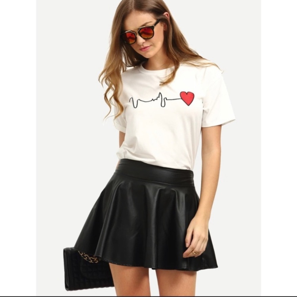 She in heart tee